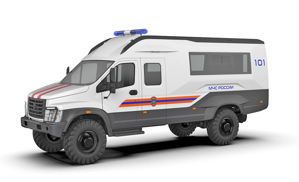 Аварийно-спасательный автомобиль на базе ГАЗ Садко Next