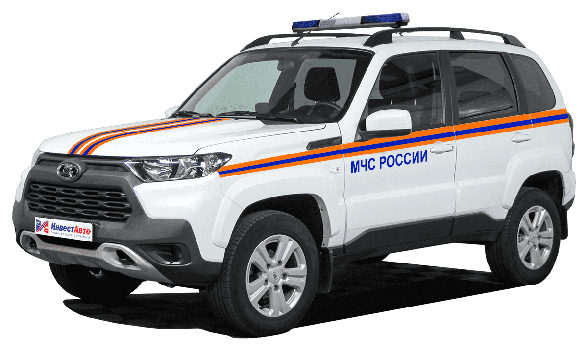 Аварийно-спасательный автомобиль на базе Lada Niva Travel