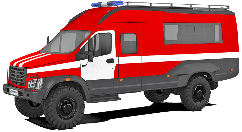 Автомобиль первой помощи (АПП-1) на базе ГАЗ Садко Next