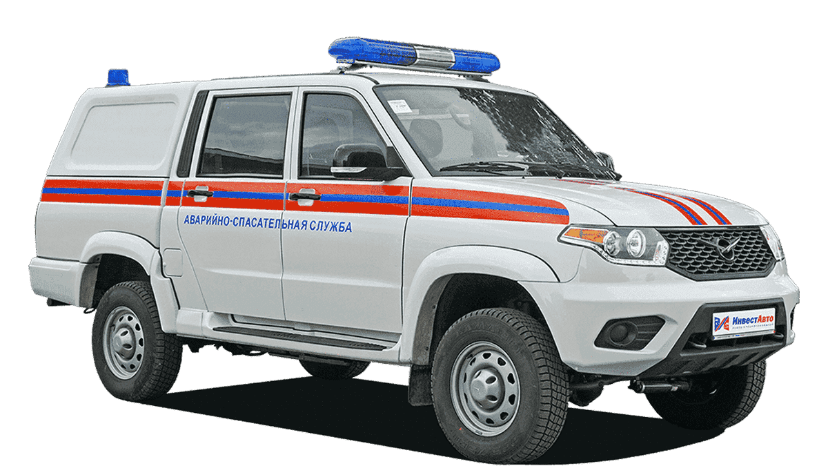 Аварийно-спасательный автомобиль на базе УАЗ Пикап